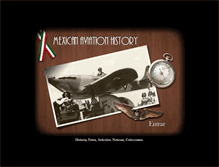 Tablet Screenshot of mexicanaviationhistory.com